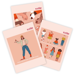 3 feministische Poster